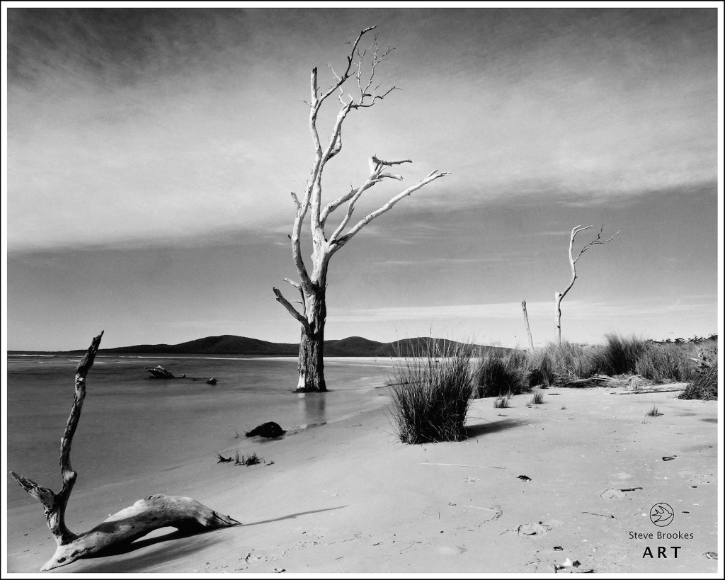 Sandspit Lagoon, Tasmania.