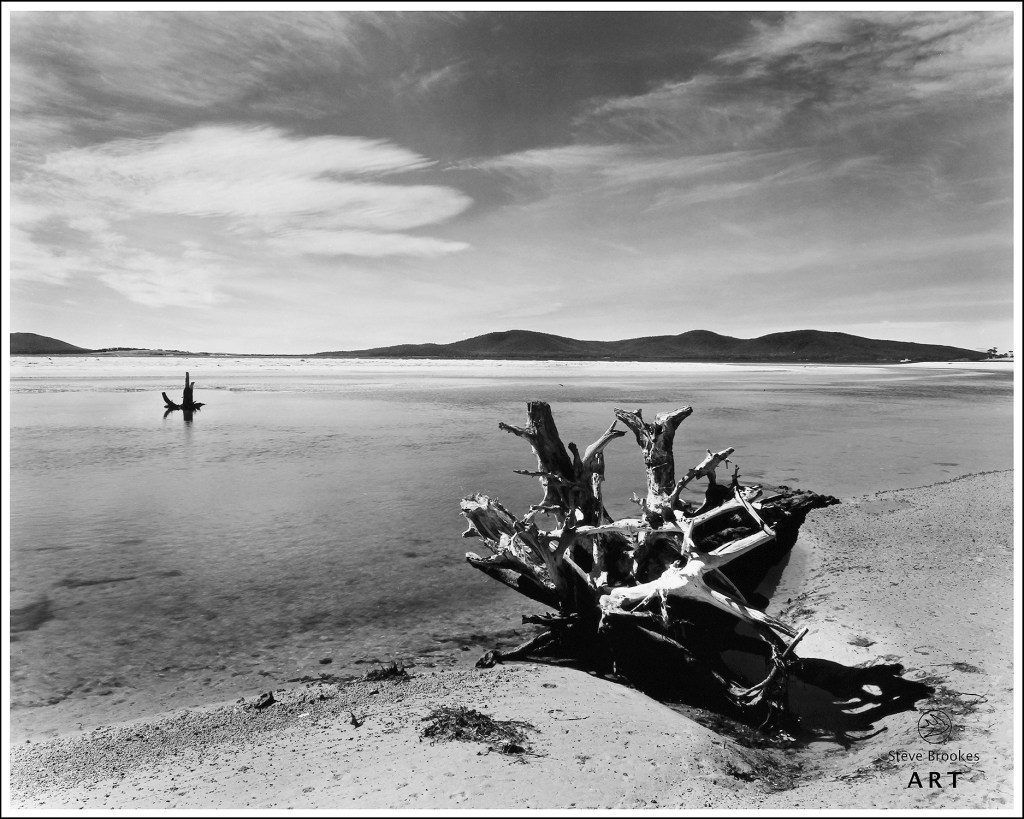 Sandspit Lagoon, Tasmania.