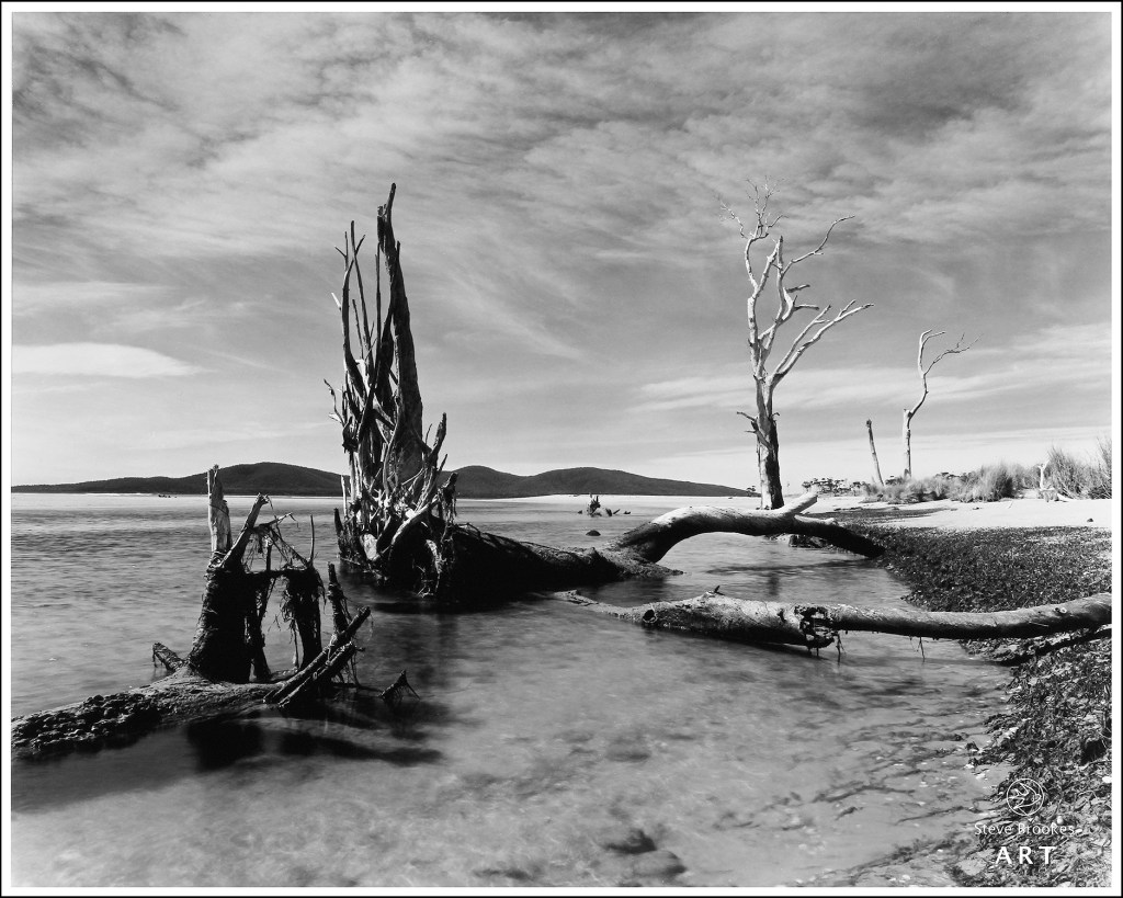 Sandspit Lagoon, Tasmania.